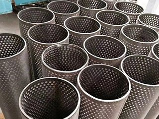 304 Stainless Steel Perforated Slotted Round Pipe